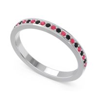 Half Eternity Pave Chandra Band