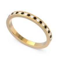 Half Eternity Pave Chandra Band