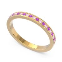 Half Eternity Pave Chandra Band