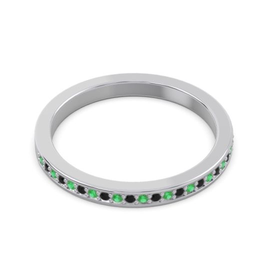 Half Eternity Pave Chandra Band