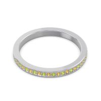 Half Eternity Pave Chandra Band