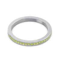Half Eternity Pave Chandra Band