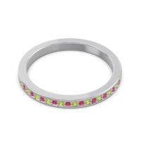 Half Eternity Pave Chandra Band