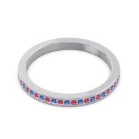 Half Eternity Pave Chandra Band