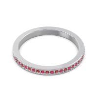 Half Eternity Pave Chandra Band