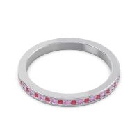 Half Eternity Pave Chandra Band