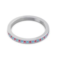 Half Eternity Pave Chandra Band