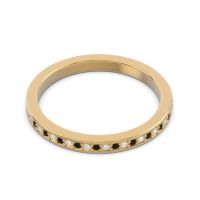 Half Eternity Pave Chandra Band