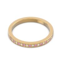 Half Eternity Pave Chandra Band