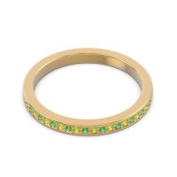 Half Eternity Pave Chandra Band