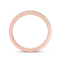 Half Eternity Pave Chandra Band