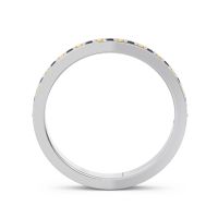 Half Eternity Pave Chandra Band