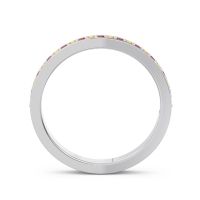 Half Eternity Pave Chandra Band