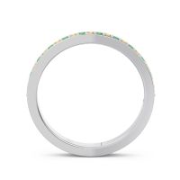 Half Eternity Pave Chandra Band