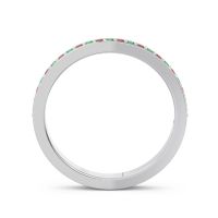 Half Eternity Pave Chandra Band