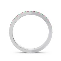 Half Eternity Pave Chandra Band