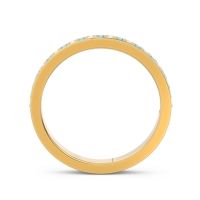 Half Eternity Pave Chandra Band