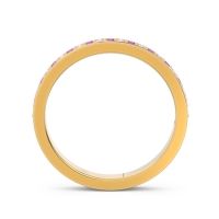 Half Eternity Pave Chandra Band