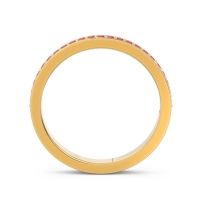 Half Eternity Pave Chandra Band
