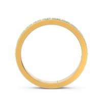 Half Eternity Pave Chandra Band