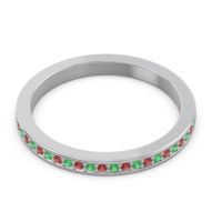 Eternity Pave Rodha Band