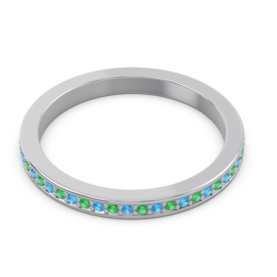 Eternity Pave Rodha Band