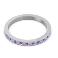Eternity Pave Rodha Band