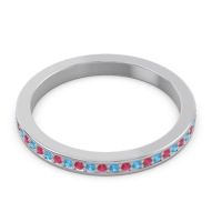 Eternity Pave Rodha Band