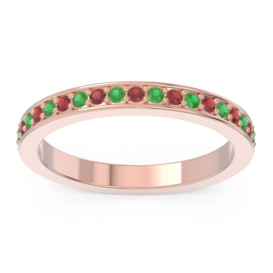 Three Quarter Eternity Pave Guru Band