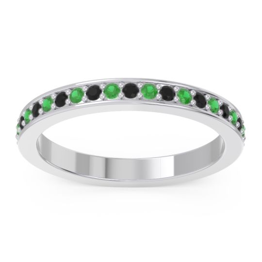 Three Quarter Eternity Pave Guru Band