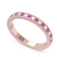 Three Quarter Eternity Pave Guru Band