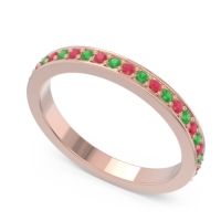 Three Quarter Eternity Pave Guru Band