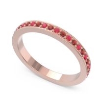 Three Quarter Eternity Pave Guru Band