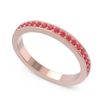 Three Quarter Eternity Pave Guru Band