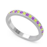 Three Quarter Eternity Pave Guru Band