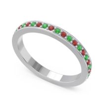 Three Quarter Eternity Pave Guru Band