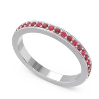 Three Quarter Eternity Pave Guru Band