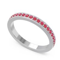 Three Quarter Eternity Pave Guru Band
