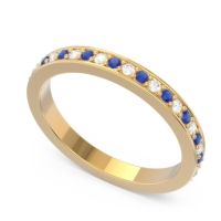 Three Quarter Eternity Pave Guru Band