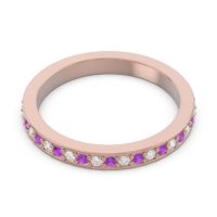 Three Quarter Eternity Pave Guru Band