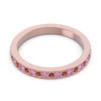 Three Quarter Eternity Pave Guru Band