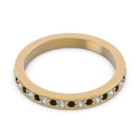 Three Quarter Eternity Pave Guru Band