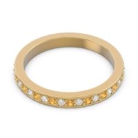 Three Quarter Eternity Pave Guru Band