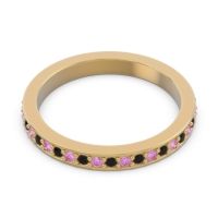 Three Quarter Eternity Pave Guru Band
