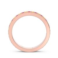 Three Quarter Eternity Pave Guru Band