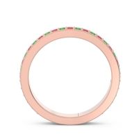 Three Quarter Eternity Pave Guru Band
