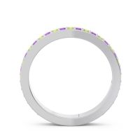 Three Quarter Eternity Pave Guru Band