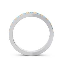 Three Quarter Eternity Pave Guru Band