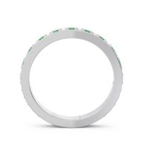 Three Quarter Eternity Pave Guru Band