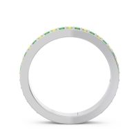 Three Quarter Eternity Pave Guru Band